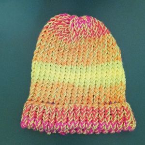 Yellow/Green Multi-color Hat